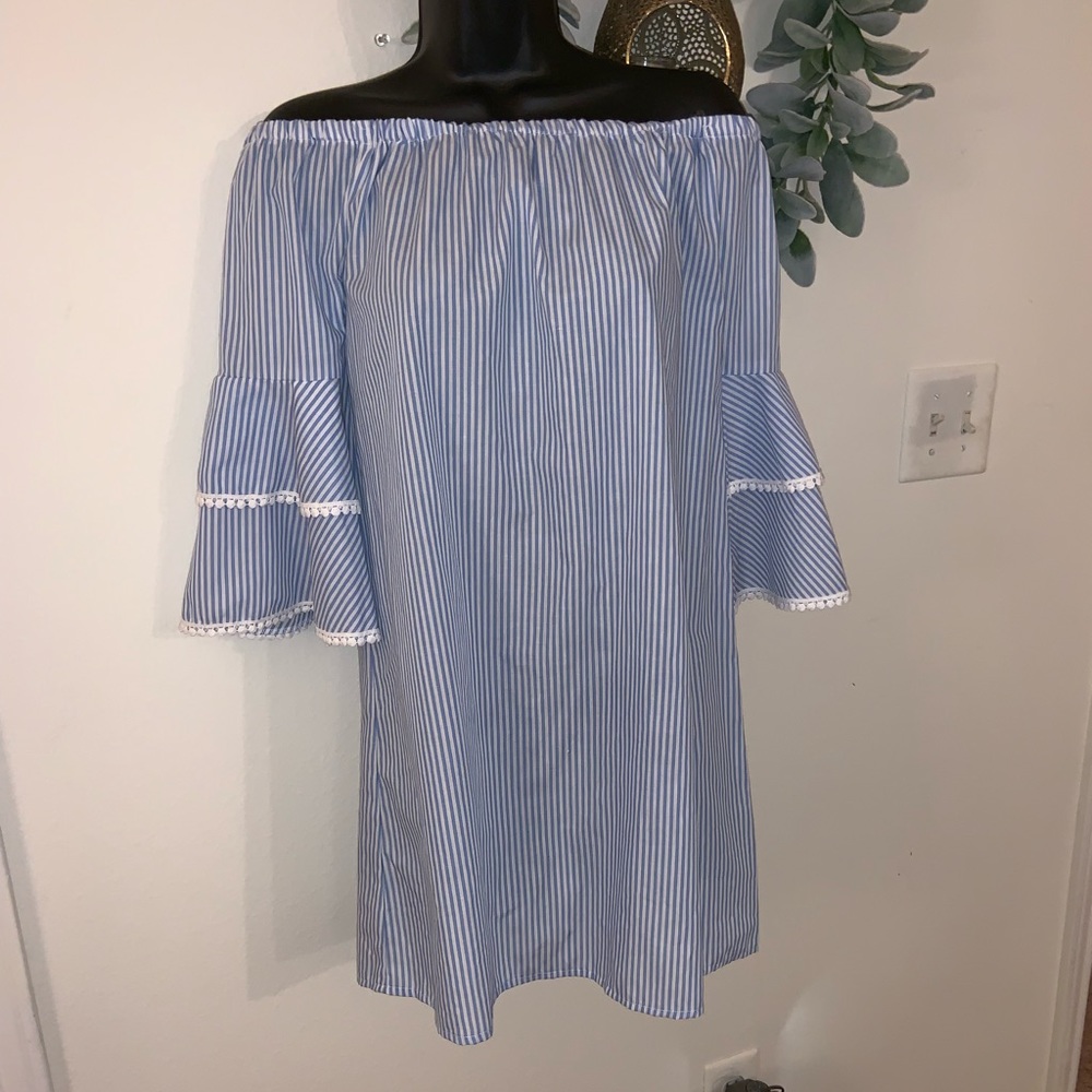 Blue Stripes Dress